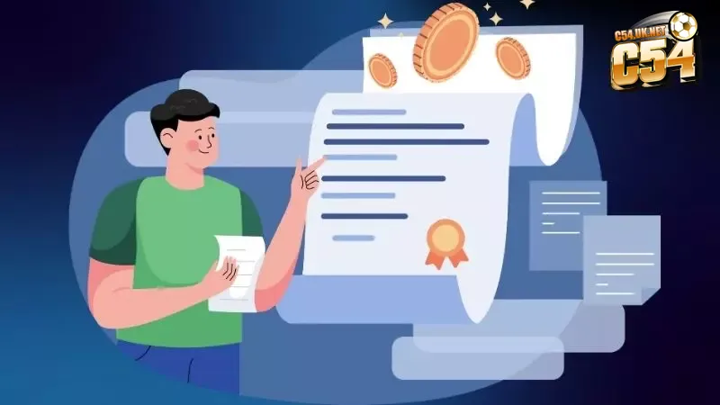 Điều kiện điều khoản Điều khoản và quy định rõ ràng tại C54 giúp người chơi an tâm